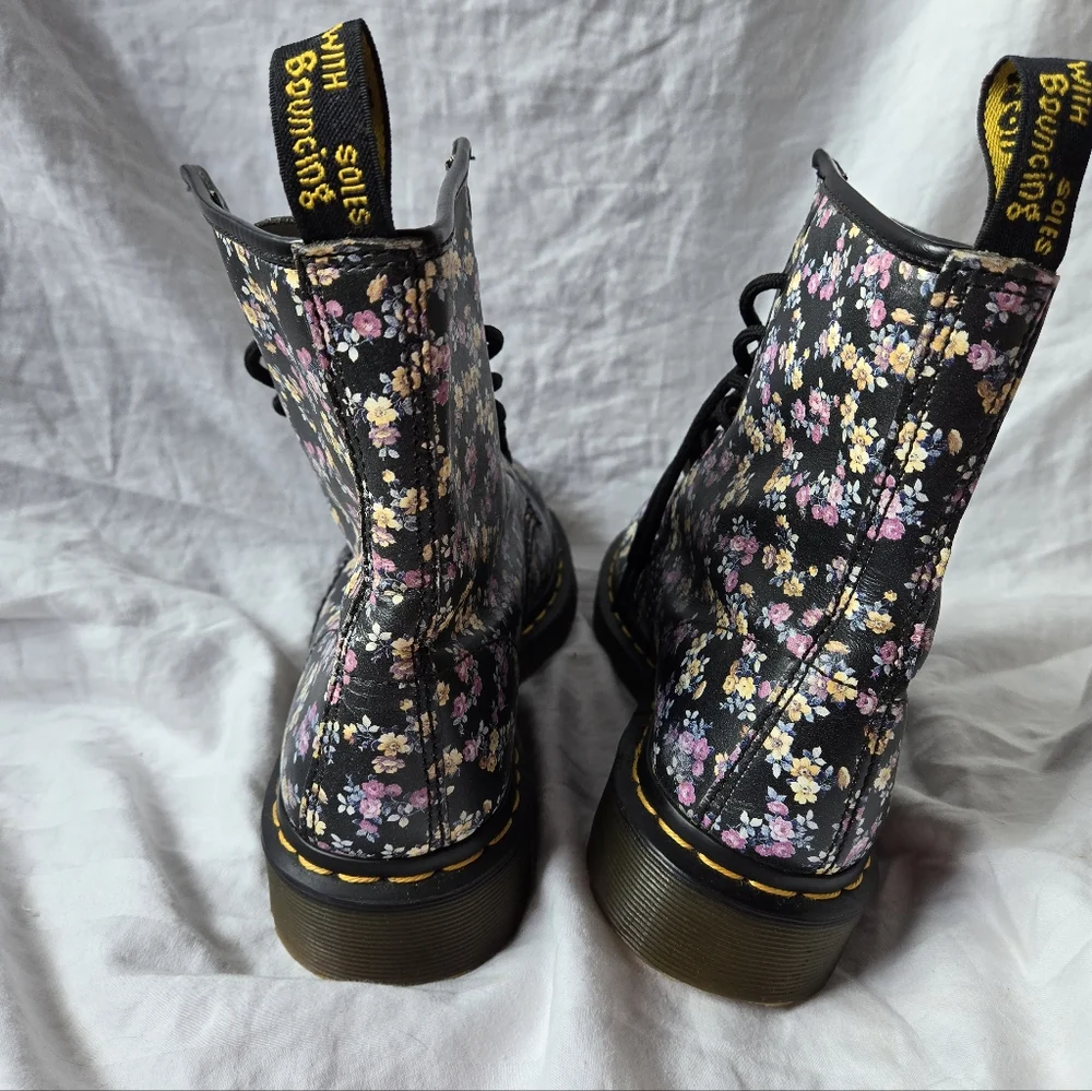 Dr. Marten's Womens Floral Boots - Picture 10 of 10